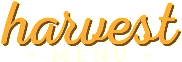 Harvest Menu